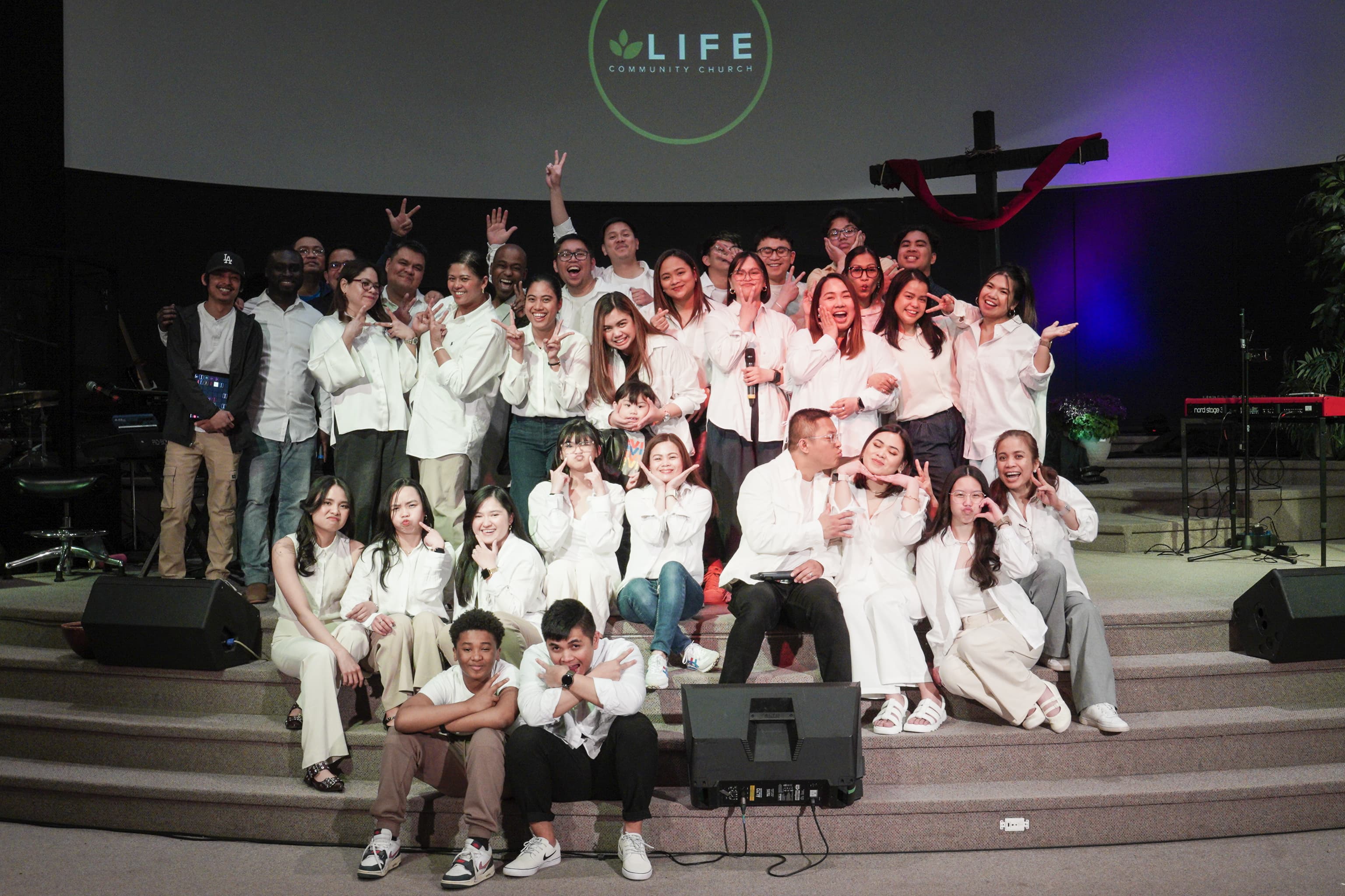 People at Life Community Church - Serve hero background